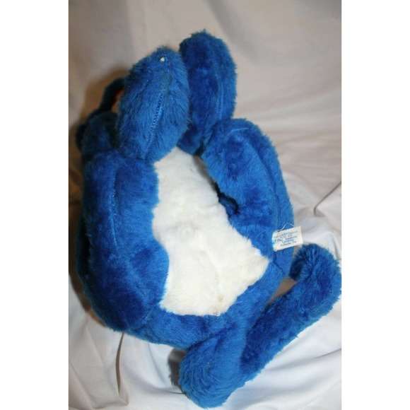 Vintage Rushton Rubber Face University Of Kentucky Wildcat Plush Blue Cat Lion - Picture 6 of 10